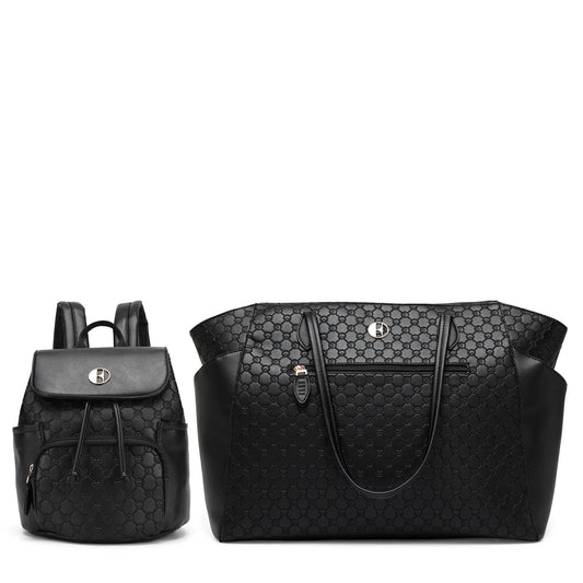 Compass 2 Piece Weekender & Backpack Set
