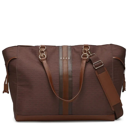 Eleganza 32L Monogram Weekender Tote Bag