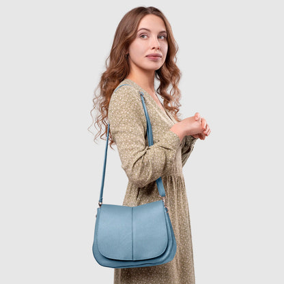 Calf Leather Shoulder Bag