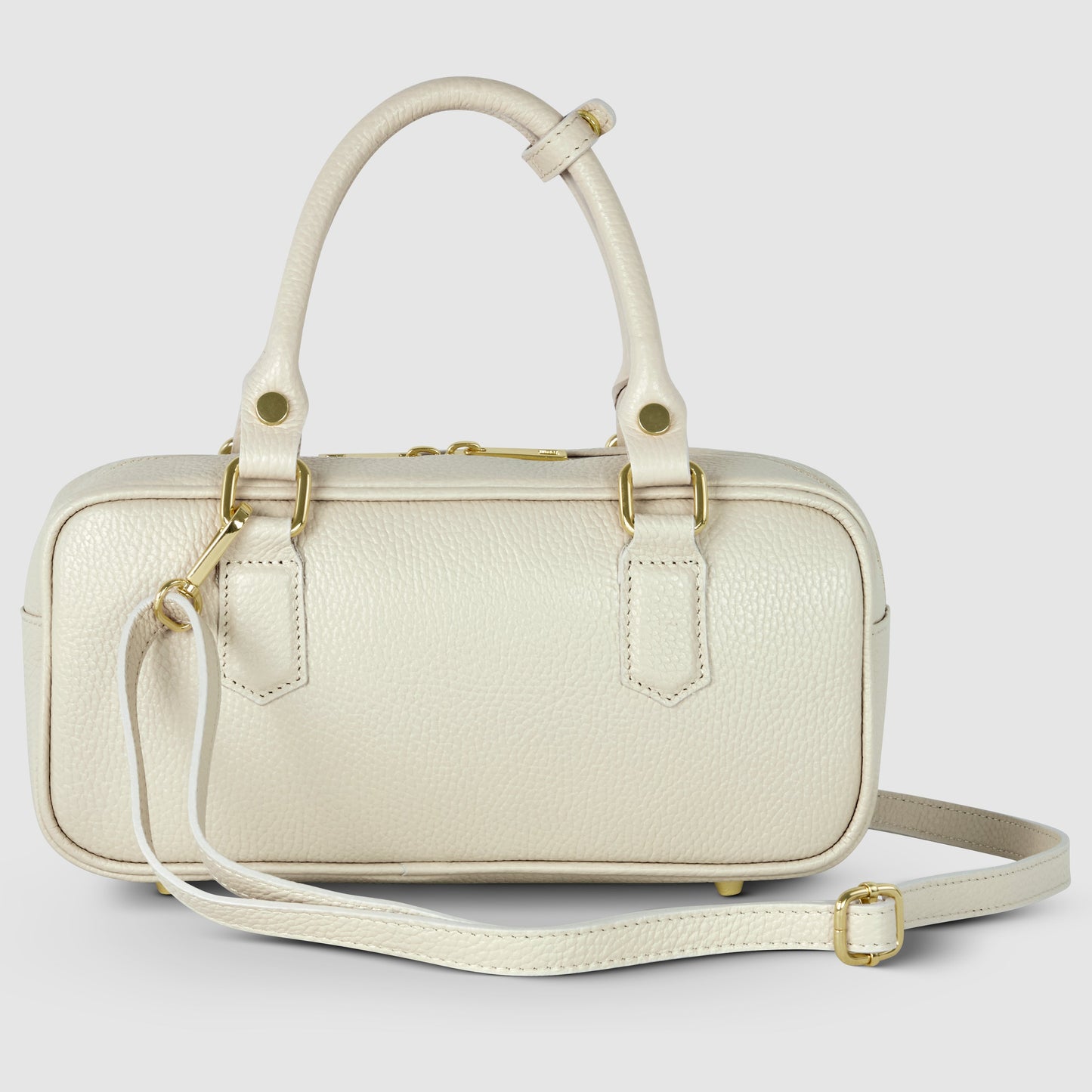 Calf Leather Top-Handle Bag