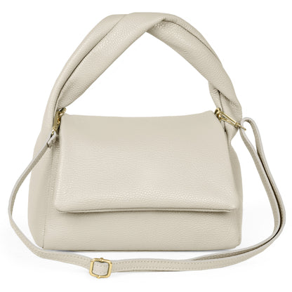 Calf Leather Top-Handle Bag