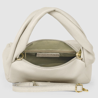 Calf Leather Top-Handle Bag