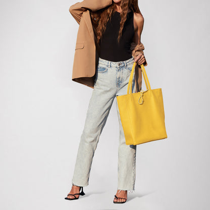 Calf Leather Tote Bag