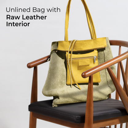 Calf Leather Tote Bag