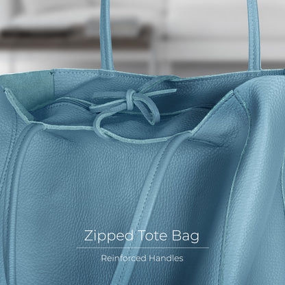 Calf Leather Tote Bag