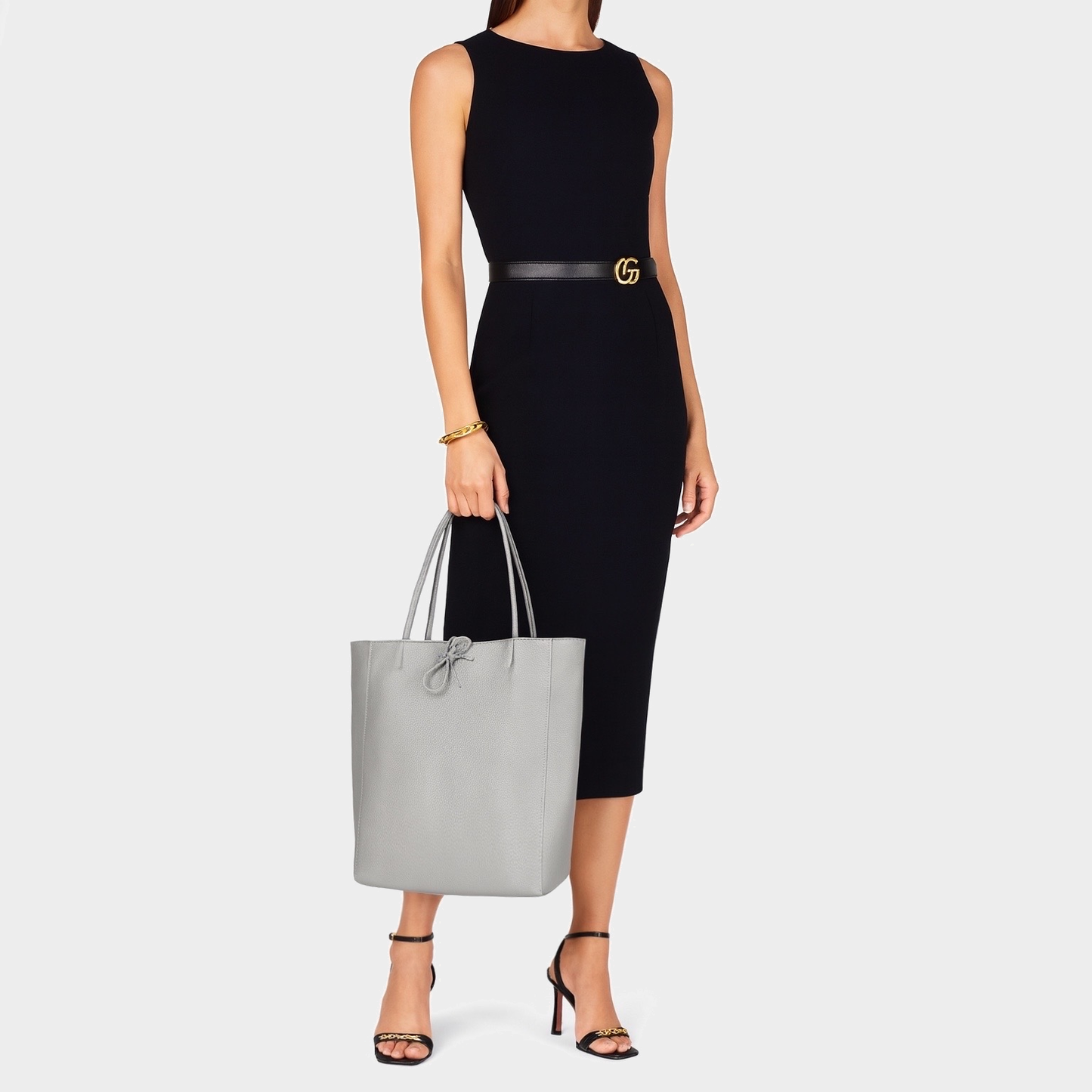 Calf Leather Tote Bag