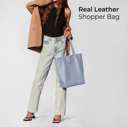 Calf Leather Tote Bag