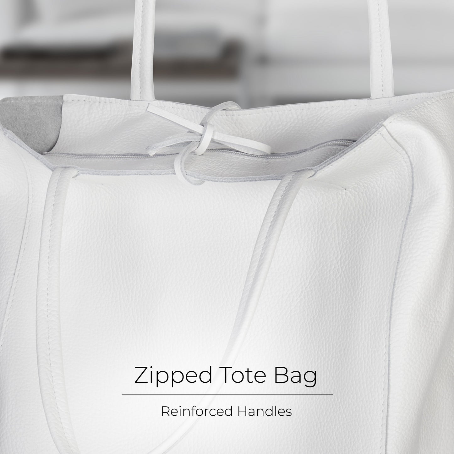 Calf Leather Tote Bag