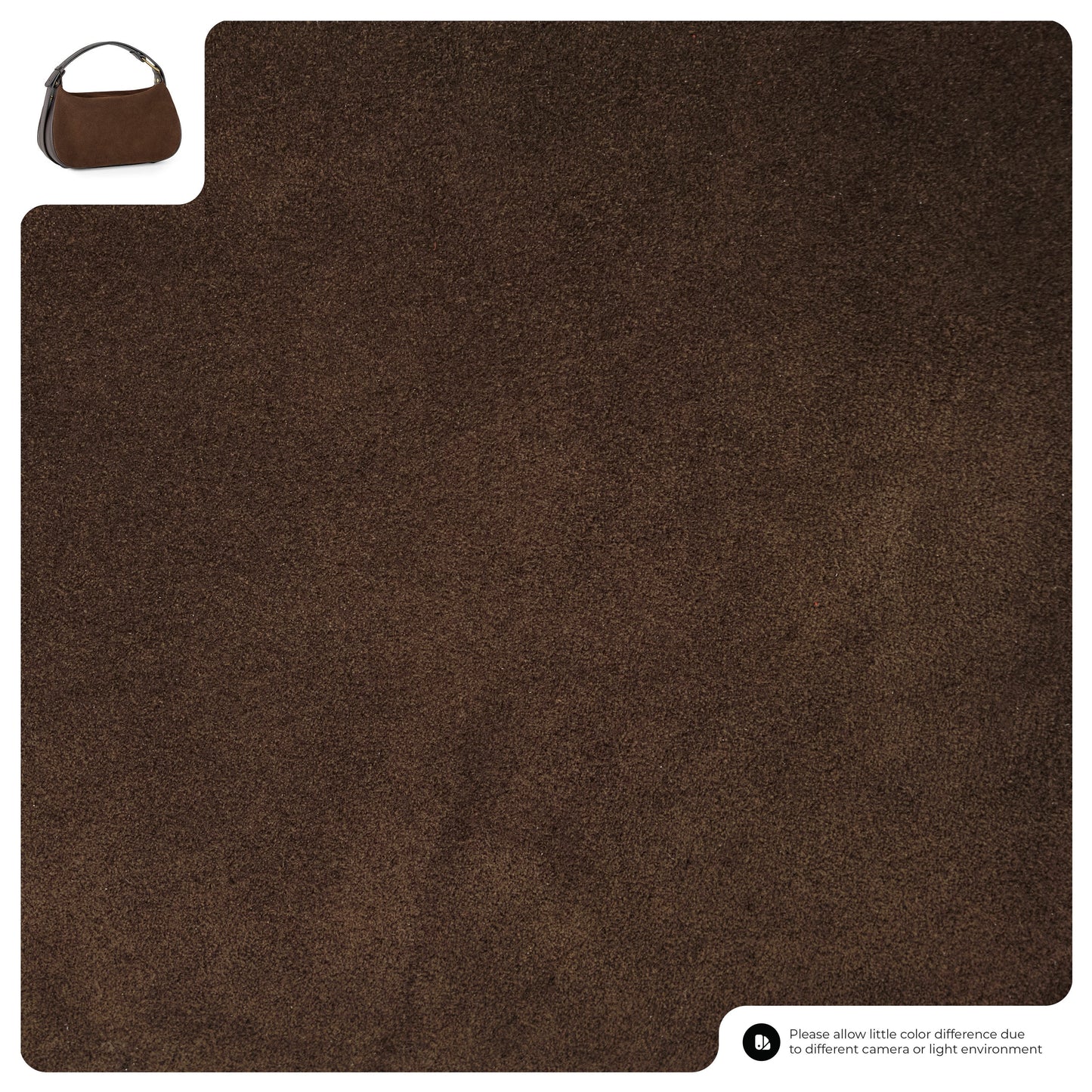 Suede Leather Crossbody Bag