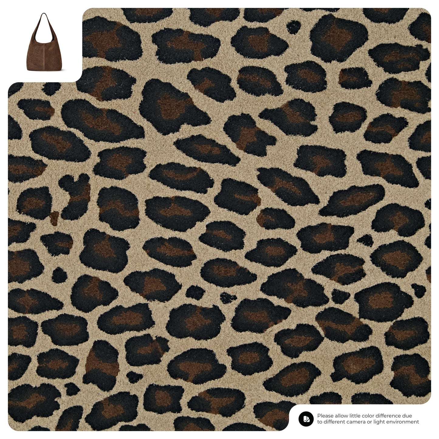 Suede Leather Hobo Bag