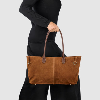 Suede Leather Shoulder Bag